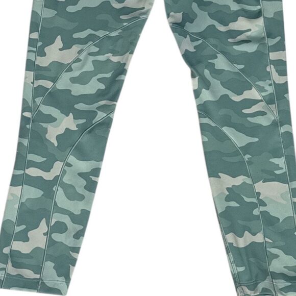 Victoria’s Secret PINK Ultimate Sea Green High Waist Camo Leggings Size Med - Picture 4 of 6